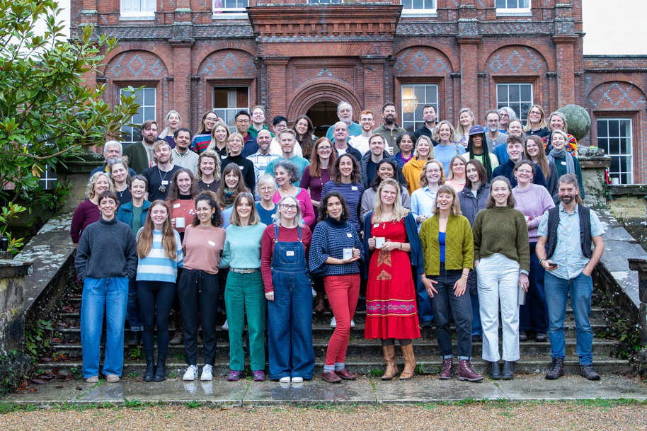 A large group of people